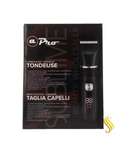 Albi Pro Maquina Corte Clipper Hybrid Steel+Ceramic Roja (2873R) 2